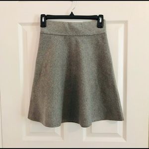 Ann Taylor Knit Grey Skirt